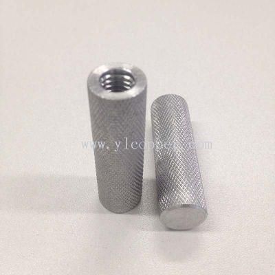 Aluminum Knurling Parts for Customized