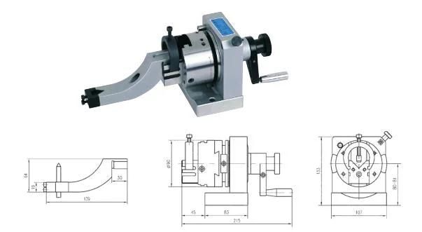 Grinding Machine Punch Former One Way Two Way 3jaw and Er Collet Punch Former Precision 0.005mm