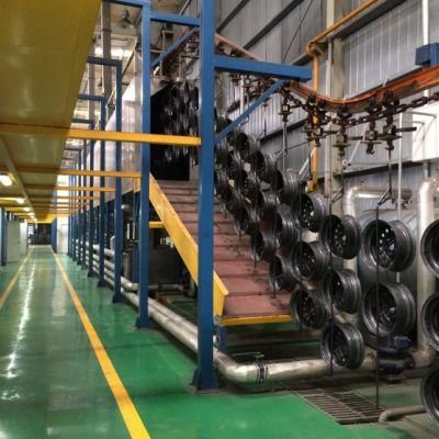 Liquid/Powder Coating Paint Production Line for Fan with Ce