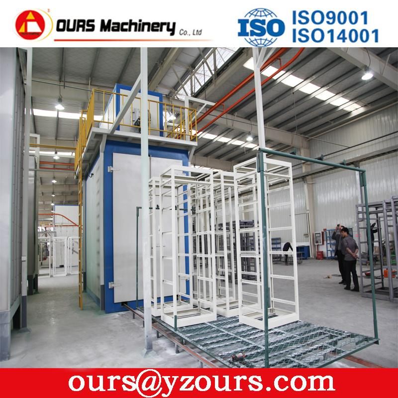 Complete Powder Coating Line with Manual Powder Coating Gun