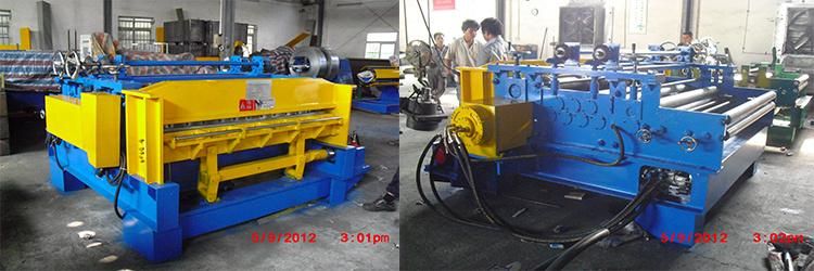 Xhh Metal Sheet Straightening Machine with Slitting and Cutting Device