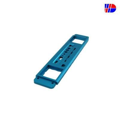 Customized CNC Parts CNC Blue Metal Parts Machine Parts