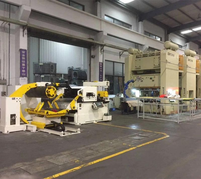 Power Press Punch Stamping Coil Feeder Line Decoiler/Uncoiler/Unwider Straightener Feeder