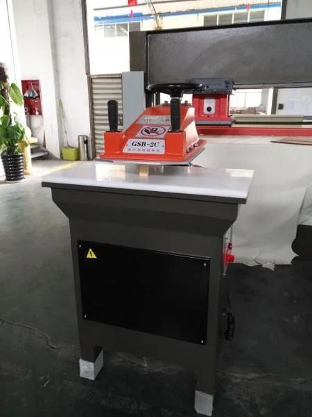 Leather Hydraulic Swing Arm Die Cutting Press Machine