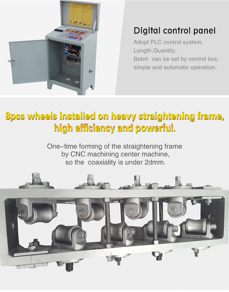4-14mm Round Bar Steel Bar Straightening Machine