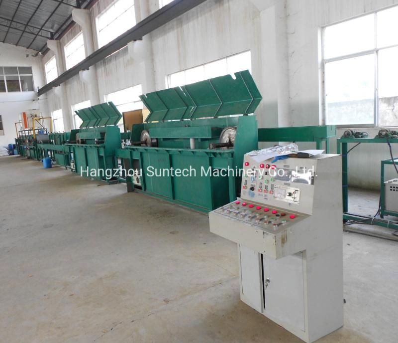 China Fast Speed Electro Galvanziing Line/Zinc Coating Line for Steel Wire