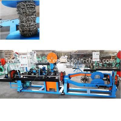Double Wire Twisted Barbed Wire Making Machine Set Made in China