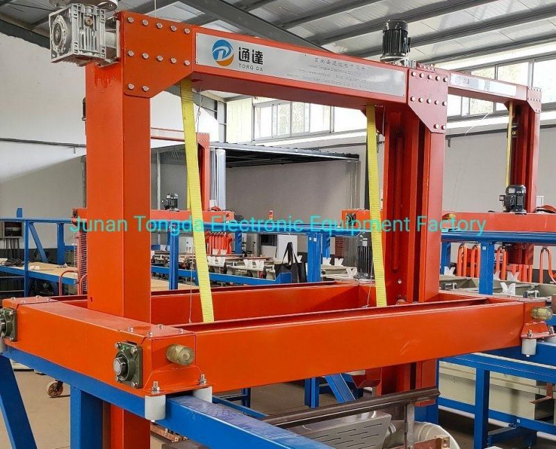 Automatic Aluminum Anodizing Machine Coloring Electroplating Machine for Aluminium Profile