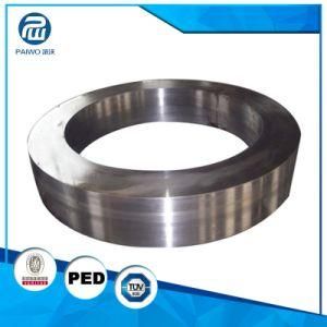 AISI 4140, 4340, 40cr, 34CrNiMo6, S45c, Ck45 Forged Ring with Machining Service
