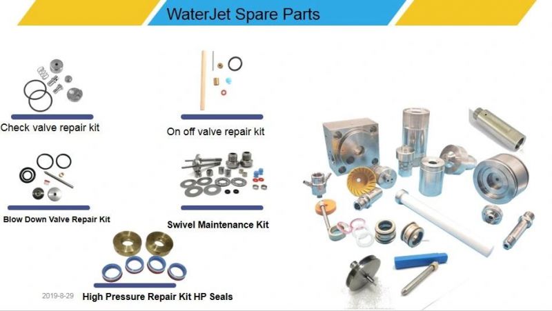 Direct Drive Pump Spare Parts End Cap 011899-1 Waterjet Cutting Machine
