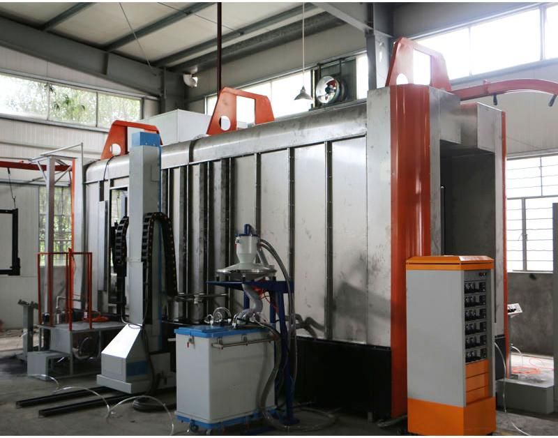 Automatic Multi-Cyclone Powder Coating Booth for Powder Coating Line