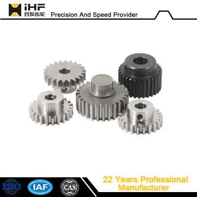 Ihf CNC Machining Precision M1 M2 Small Module Spur Gears for Wood Working Machinery