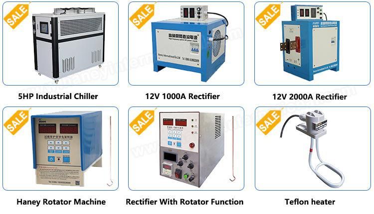 Haney CE Chrome Nickel Gold Mini Plating Machine Gold Copper Plating Rectifier with RS485