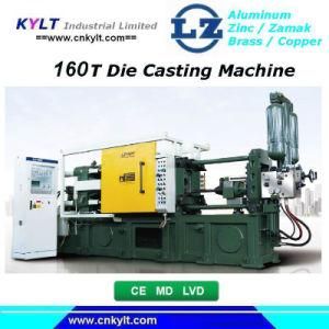 PLC Horizontal Cold Chamber Die Casting Machine for Aluminum (160T)