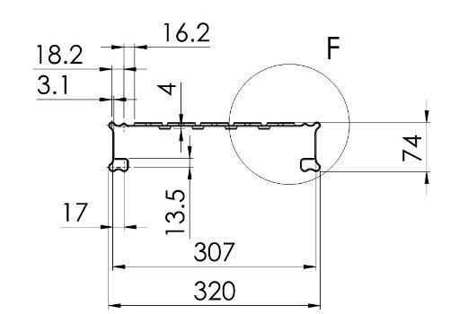 Stainless Steel Aluminum Scaffold Plate Roll Forming Machine Walk Board Roll Former