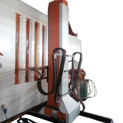 Small Cyclone Powder Recovery Electrostatic Powder Coating Booth
