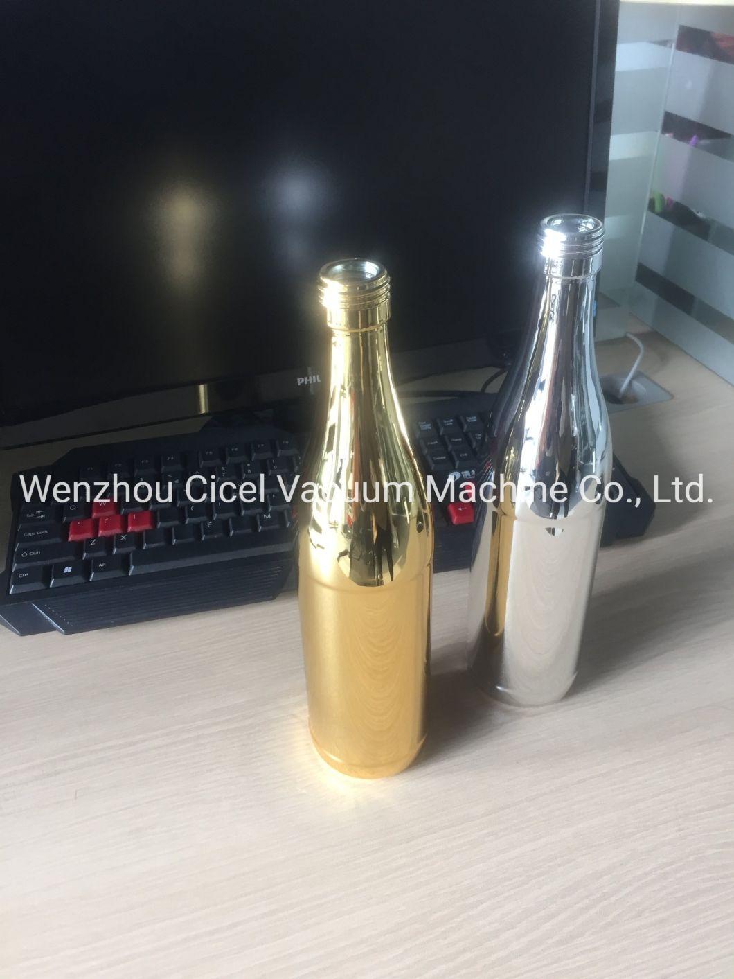 Cicel Glass Wine Bottles PVD Metalizing Machine Plant