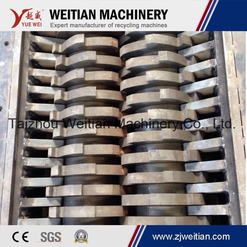 Double Shaft Shredder Machine for Waste Wooden Pallet