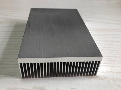 High Power Dense Fin Aluminum Heat Sink for Radio Communications and Apf and Welding Equipment and Power and Svg and Inverter and Electronics