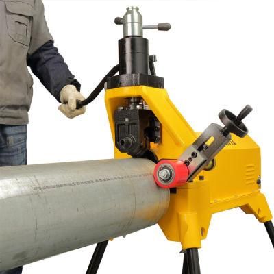 12 Inch Pipe Grooving Machine, 750W Roll Grooving Machine for 12inch Steel Pipe
