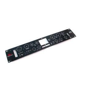 Custom Aluminum Control Panel Car Audio Amplifier Front Stamping Parts