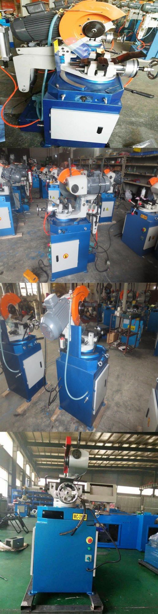 Stainless Steel Semi-Automatic Pneumatic275 Pipe Cutting Machine