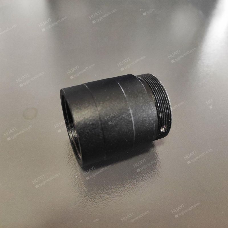 OEM Custom High Quality Black CNC Lathe Machining Turning Parts