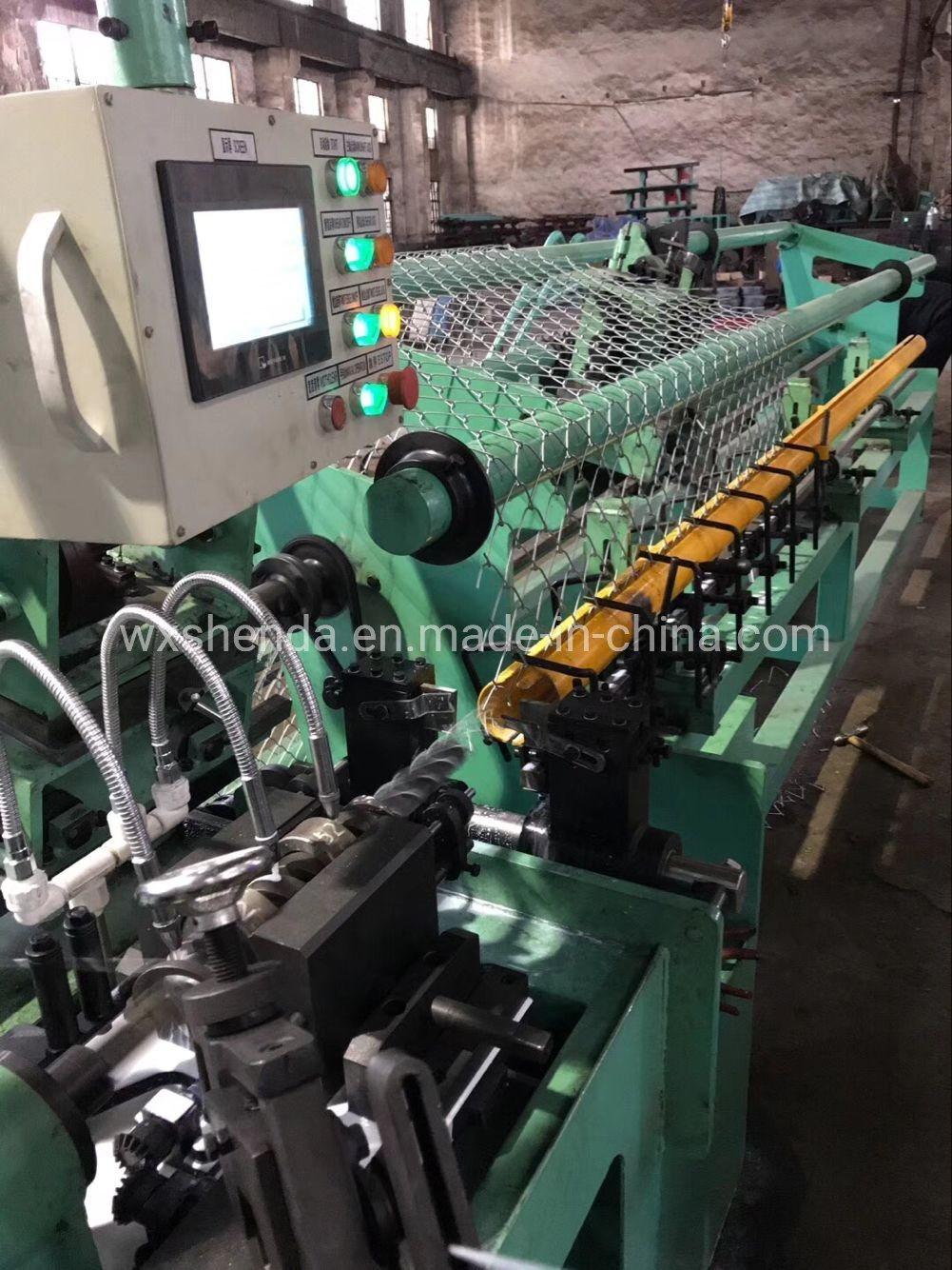 China Link Fence Machine in Kenya, Chain Link Fence Machine