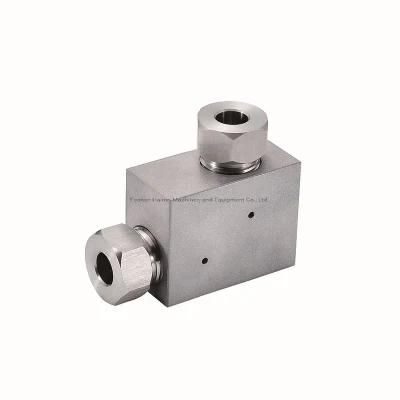 Waterjet Parts High Pressure Fitting Elbow Assembly for Waterjet