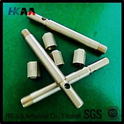 Brushing &amp; Ploshing Precision Turning CNC Mechanical Parts Zinc Plated