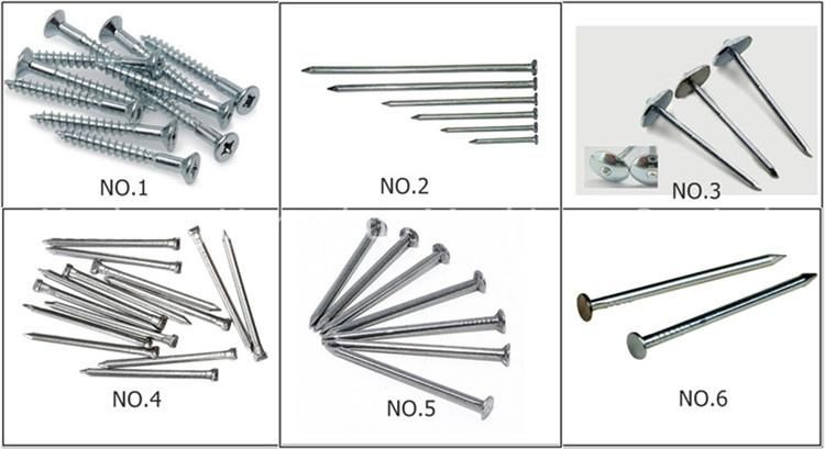 Multipurpose Metal Raw Material Processing and Manufacturing Nail Making Machines 2 to 6 H Inda