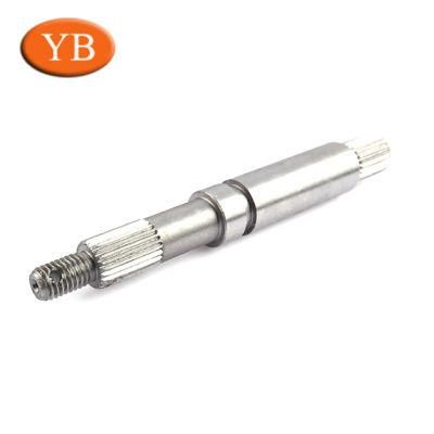 Stainless Steel Electric Motor Rotor Shaft with Gear/ Aluminum Shaft Adapter for Motor