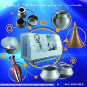 Making Aluminium Pot Used High-Precision CNC Spinning Machining Machine (Light-duty 680D-4)