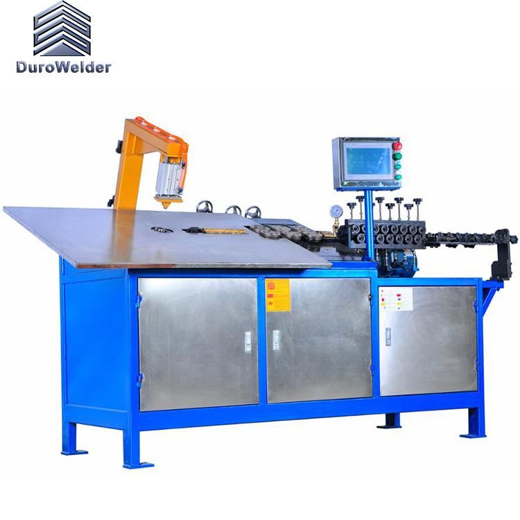 Wire Bending Machine Ideal for Medium-Long, Symmetrical Parts, Bars, and Armored Resistors Wire Bender Ideal for Making Different Shapes