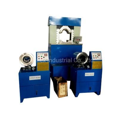 PTFE Stainless Steel Braided Hose Crimping Machine, Low Pressure 3 Inch Composite Hose Crimping Machine Price!
