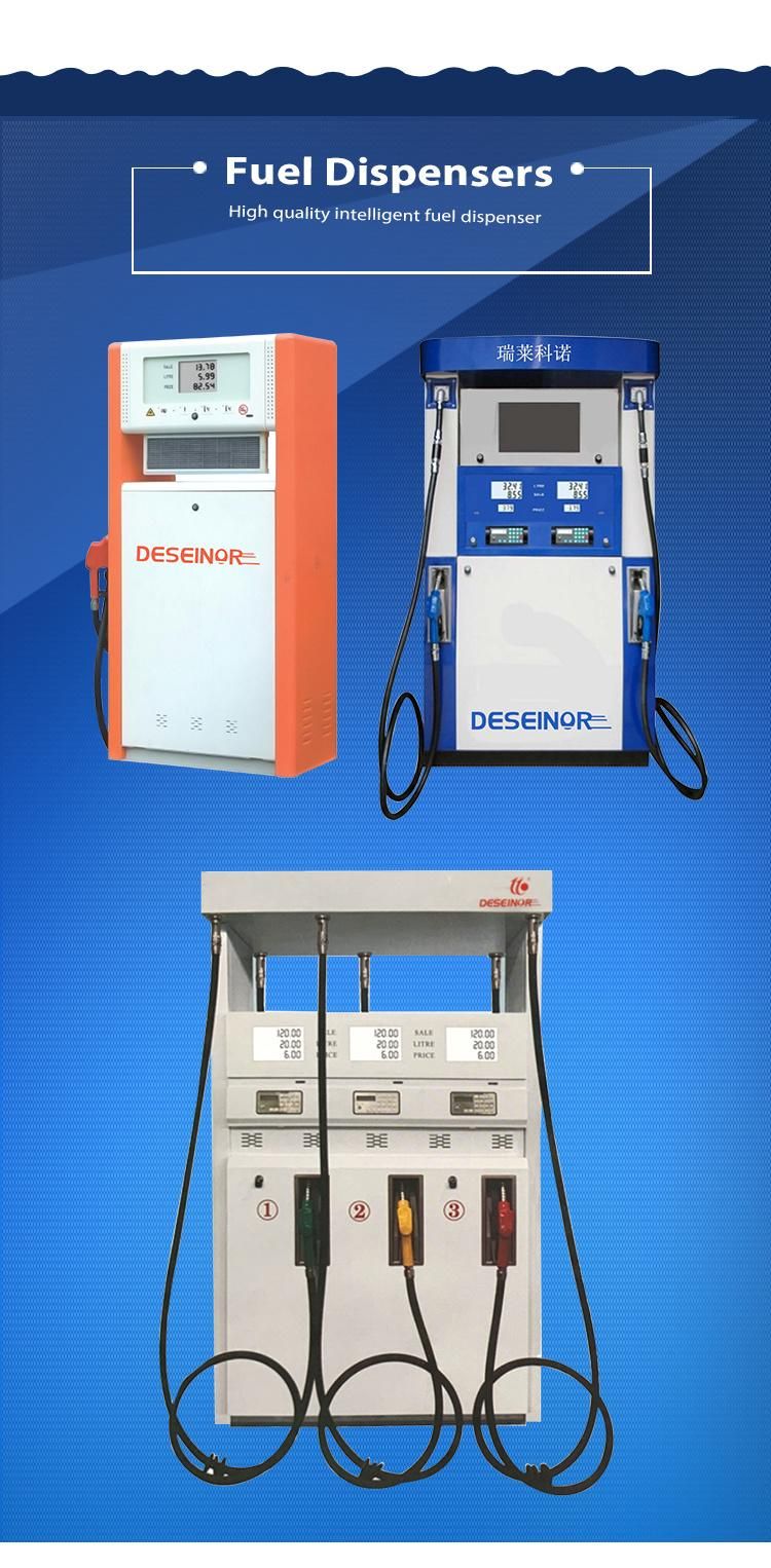 New Electronic Atuomatic Fuel Dispenser Gas Station 2nozzles 4nozzles 6nozzles Fuel Dispenser New Design of Series Diesel/Gasoline