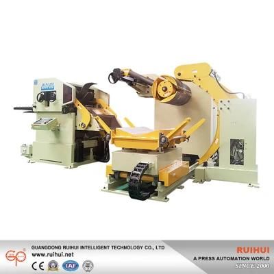 Automatic Uncoiler Straightener Machine in The Stamping Machine (MAC4-800)