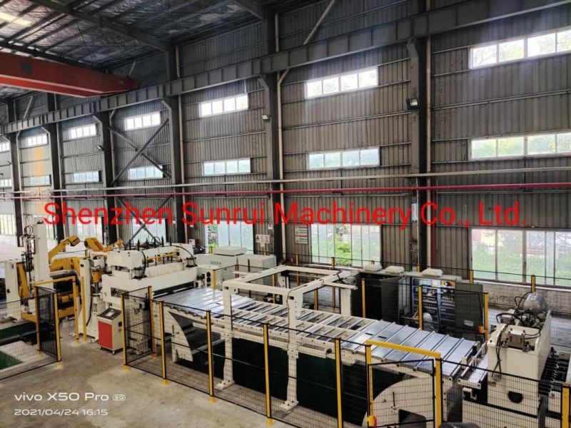 Stainless Steel Automatic Coil Press Blanking Line for Automative Industry