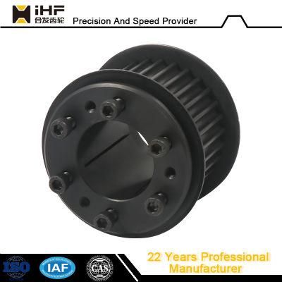 Ihf CNC Teeth Aluminum Alloy Synchronous Drive Bore Core Sleeves Timing Belt Pulleys
