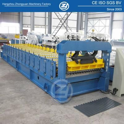 Corrugated Profile Sheet Making Machine-Roof Panel Wall Cold Roll Forming Machine with ISO9001/Ce/SGS/Soncap