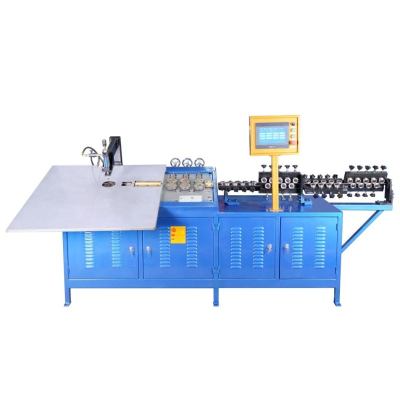 2D Stainless Steel Metal Wire Forming Machine Automated Wire Bender