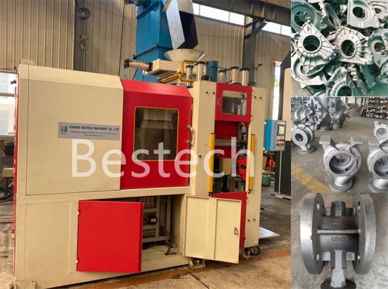 Foundry Casting Equipment Green Sand Automatic Flaskless Moulding Line