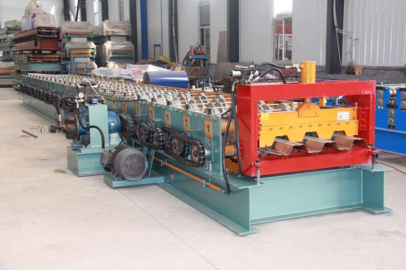Hebei Botou Hydraulic Steel Structural Floor Decking Rolling Machine