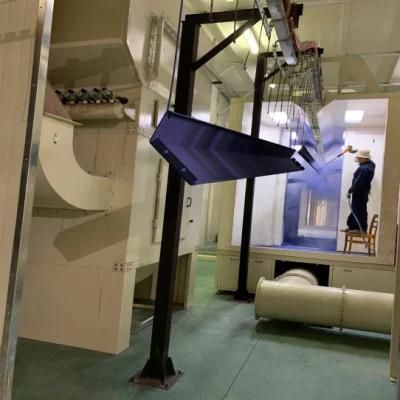 Electrostatic Manual Powder Coating Spray Booth for Car Accessory