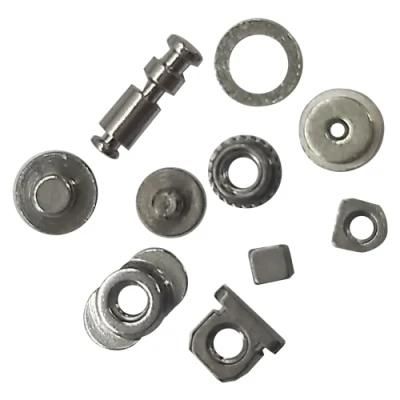 Custom Machinery Copper Bronze Brass Aluminum Stainless Steel CNC Lathe Spare Machining Mechanical Nuts