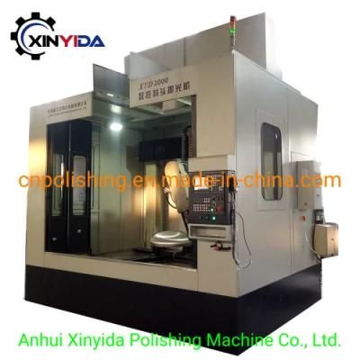 Well Protected CNC Dish Head Internal and External Surface Polishing Machine for Sale