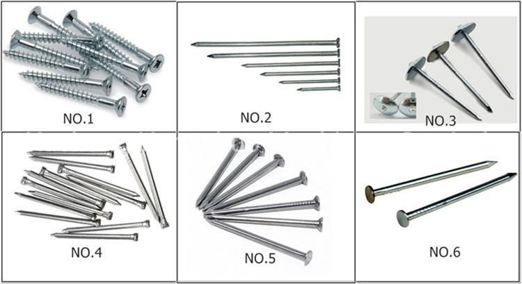 Steel Concrete Wire 3" Making Automatic Nail Making Machine in South Africa