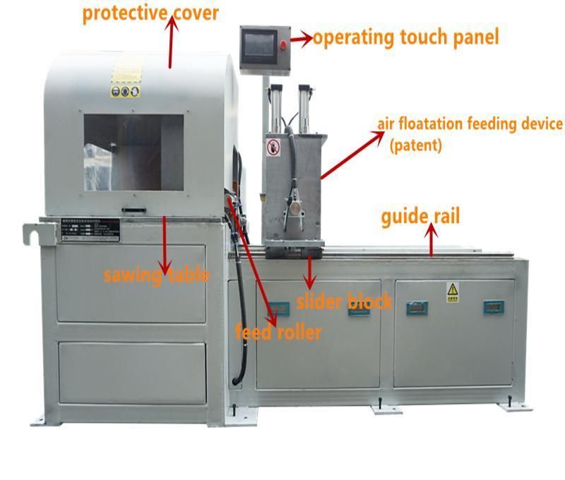 Low Price CNC Aluminum Cutter Machine for Big Profiles Cutting in Stock