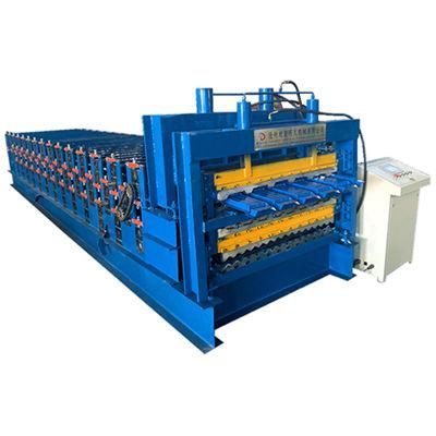 Aluminum Three Layer Metal Roofing Sheet Making Machine Best Price