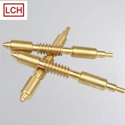 Custom CNC Milled Machining Brass Shaft Copper Pins